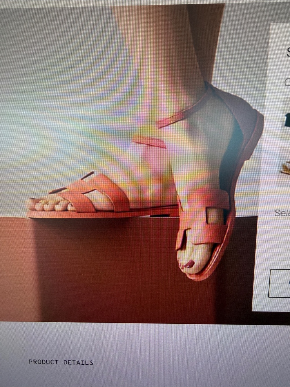 Hermes Santorini Sandal
